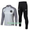 Paris Saint Germain Tränings Sweatshirtställ 2017-18 Ljus Grå